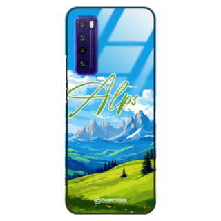 Etui Black Case Glass do HUAWEI NOVA 7 SUMMER PARADISE ST_PAR106