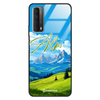 Etui Black Case Glass do HUAWEI P SMART 2021 SUMMER PARADISE ST_PAR106