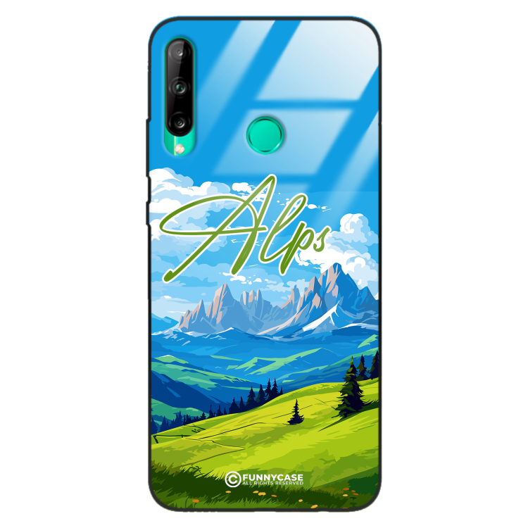 Etui Black Case Glass do HUAWEI P40 LITE E SUMMER PARADISE ST_PAR106