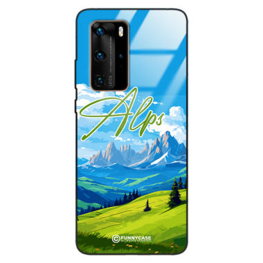 Etui Black Case Glass do HUAWEI P40 PRO SUMMER PARADISE ST_PAR106