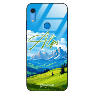 Etui Black Case Glass do HUAWEI Y6S SUMMER PARADISE...