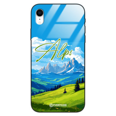 Etui Black Case Glass do IPHONE XR SUMMER PARADISE ST_PAR106