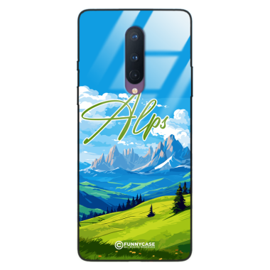 Etui Black Case Glass do ONEPLUS 8 SUMMER PARADISE ST_PAR106