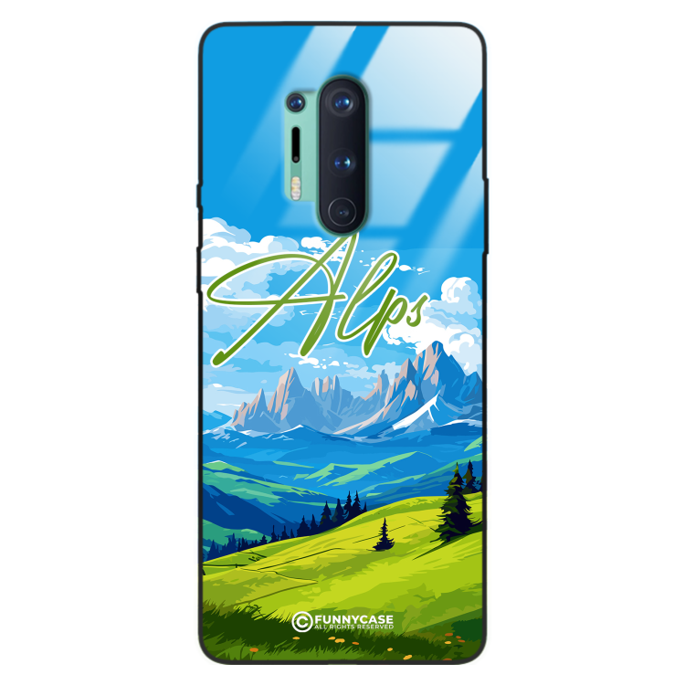 Etui Black Case Glass do ONEPLUS 8 PRO SUMMER PARADISE ST_PAR106