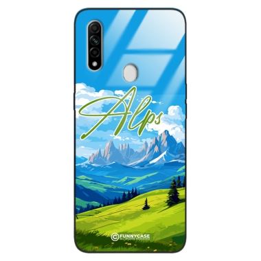 Etui Black Case Glass do OPPO A8 SUMMER PARADISE ST_PAR106