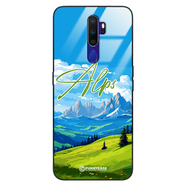 Etui Black Case Glass do OPPO A9 2020 SUMMER PARADISE ST_PAR106