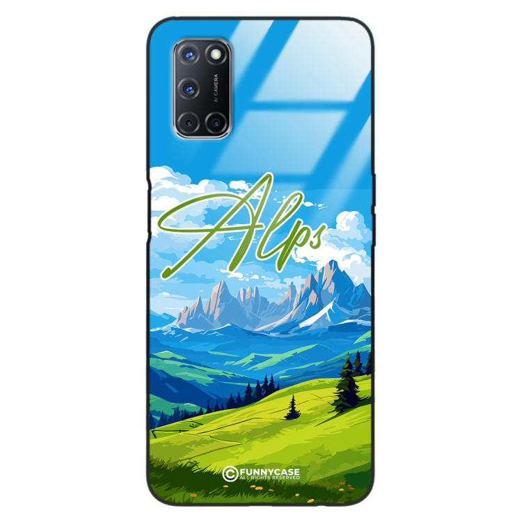 Etui Black Case Glass do OPPO A52 SUMMER PARADISE ST_PAR106