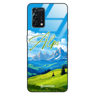 Etui Black Case Glass do OPPO A95 4G SUMMER PARADISE ST_PAR106