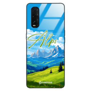 Etui Black Case Glass do OPPO FIND X2 SUMMER PARADISE ST_PAR106