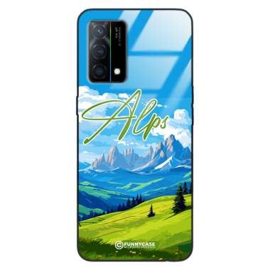 Etui Black Case Glass do OPPO K9 SUMMER PARADISE ST_PAR106