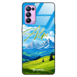 Etui Black Case Glass do OPPO RENO 5 PRO 5G SUMMER PARADISE ST_PAR106