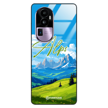 Etui Black Case Glass do OPPO RENO 10 PRO PLUS SUMMER PARADISE ST_PAR106