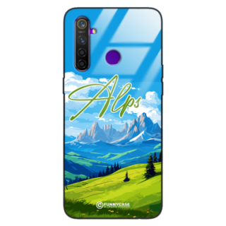 Etui Black Case Glass do REALME 5 PRO SUMMER PARADISE ST_PAR106