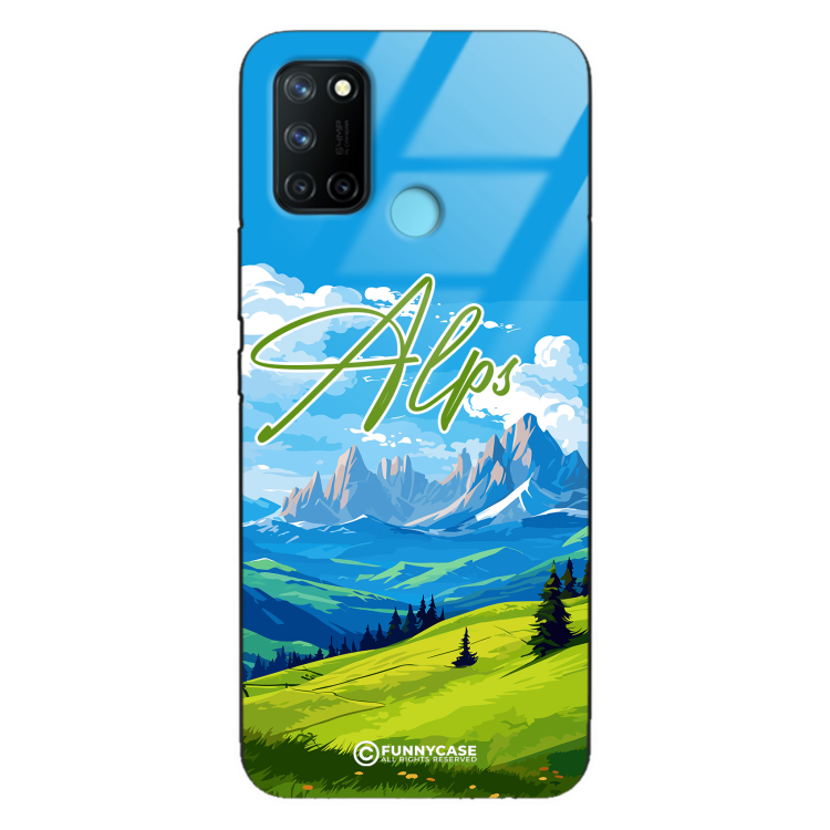 Etui Black Case Glass do REALME 7I SUMMER PARADISE ST_PAR106