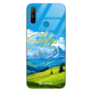 Etui Black Case Glass do REALME C3 SUMMER PARADISE ST_PAR106