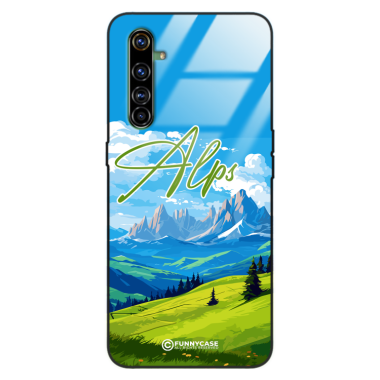 Etui Black Case Glass do REALME X50 PRO SUMMER PARADISE ST_PAR106