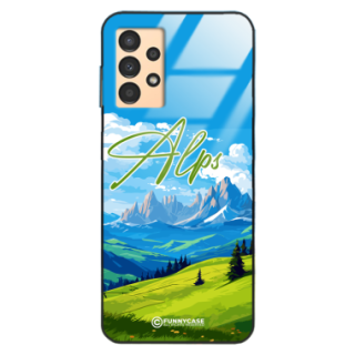 Etui Black Case Glass do SAMSUNG A13 4G SUMMER PARADISE ST_PAR106