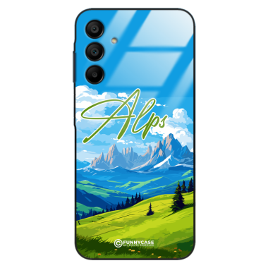 Etui Black Case Glass do SAMSUNG A15 SUMMER PARADISE ST_PAR106