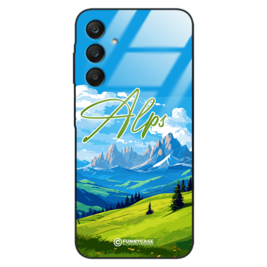 Etui Black Case Glass do SAMSUNG A25 5G SUMMER PARADISE ST_PAR106