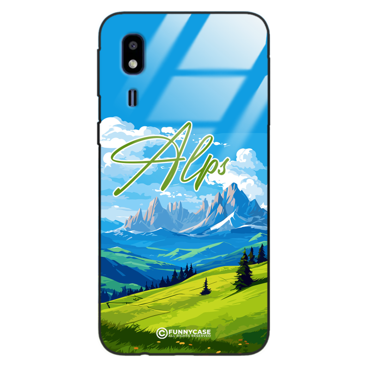 Etui Black Case Glass do SAMSUNG GALAXY A2 CORE SUMMER PARADISE ST_PAR106