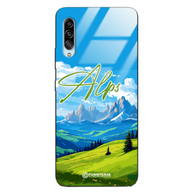 Etui Black Case Glass do SAMSUNG GALAXY A90 SUMMER PARADISE ST_PAR106