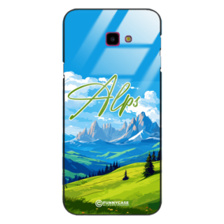 Etui Black Case Glass do SAMSUNG GALAXY J4 PLUS 2018 SUMMER PARADISE ST_PAR106