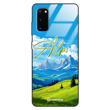 Etui Black Case Glass do SAMSUNG S20 (S11) SUMMER PARADISE ST_PAR106