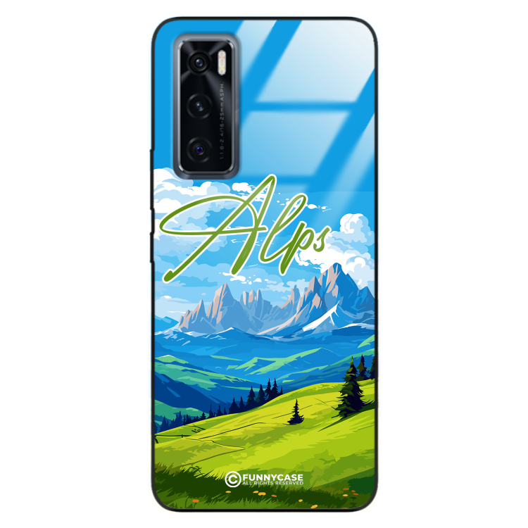 Etui Black Case Glass do VIVO V20SE SUMMER PARADISE ST_PAR106