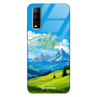 Etui Black Case Glass do VIVO Y70S SUMMER PARADISE ST_PAR106