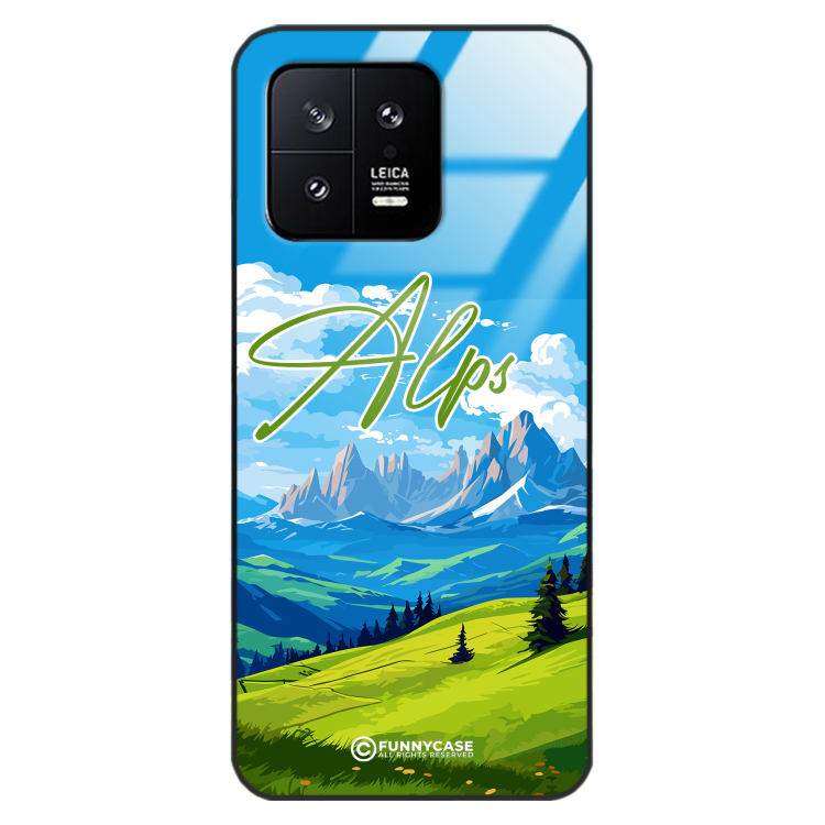 Etui Black Case Glass do XIAOMI 13 SUMMER PARADISE ST_PAR106