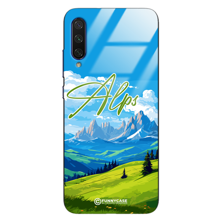 Etui Black Case Glass do XIAOMI CC9 MI A3 LITE SUMMER PARADISE ST_PAR106