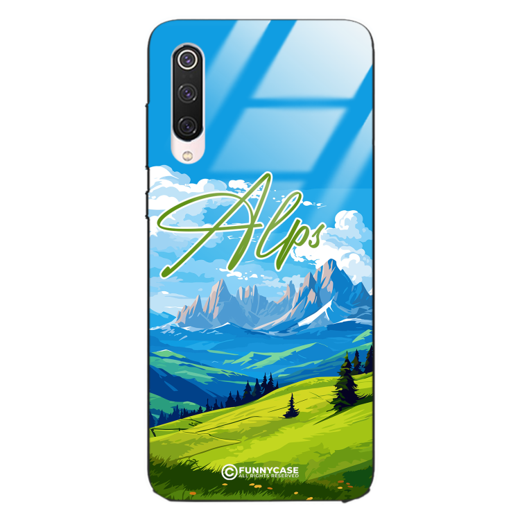 Etui Black Case Glass do XIAOMI MI 9 PRO SUMMER PARADISE ST_PAR106