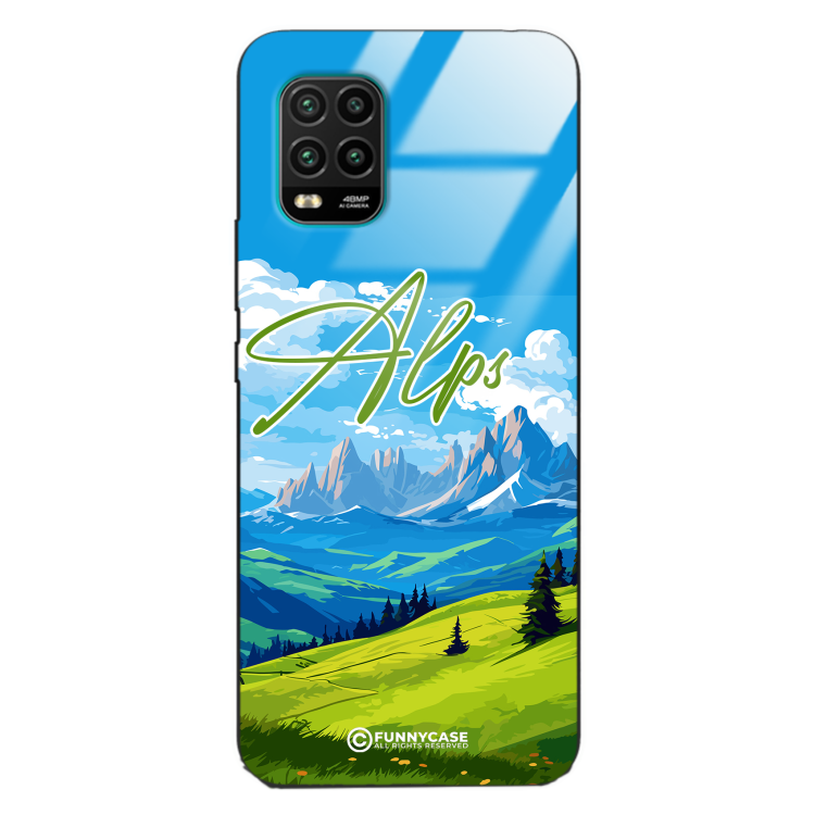 Etui Black Case Glass do XIAOMI MI 10 LITE SUMMER PARADISE ST_PAR106