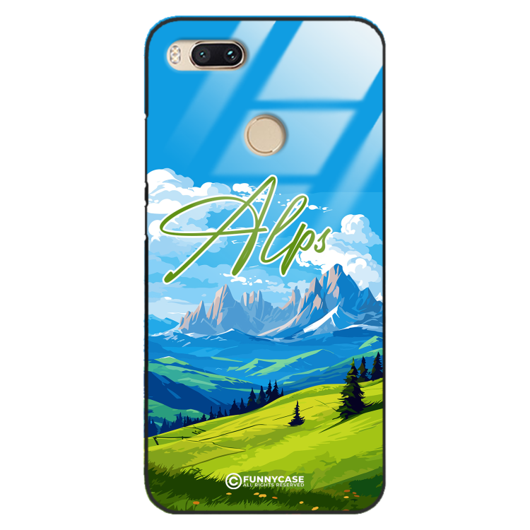 Etui Black Case Glass do XIAOMI MI A1 5X SUMMER PARADISE ST_PAR106