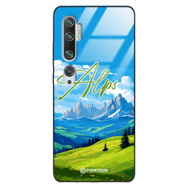 Etui Black Case Glass do XIAOMI MI NOTE 10 SUMMER PARADISE ST_PAR106