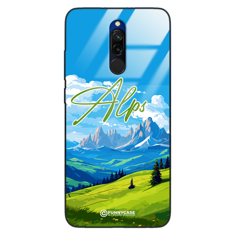 Etui Black Case Glass do XIAOMI REDMI 8 SUMMER PARADISE ST_PAR106