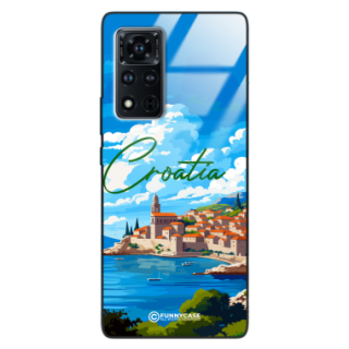 Etui Black Case Glass do HUAWEI HONOR VIEW 40 SUMMER PARADISE ST_PAR107