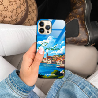 Etui Black Case Glass do HUAWEI MATE 20 SUMMER PARADISE ST_PAR107