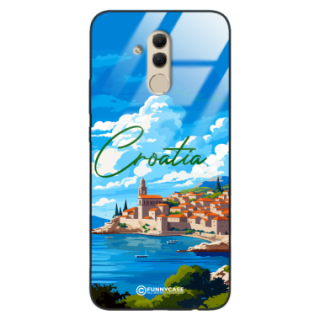 Etui Black Case Glass do HUAWEI MATE 20 LITE SUMMER PARADISE ST_PAR107