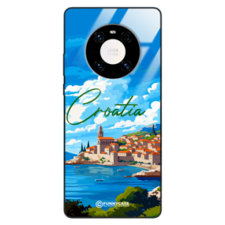 Etui Black Case Glass do HUAWEI MATE 40  SUMMER PARADISE ST_PAR107