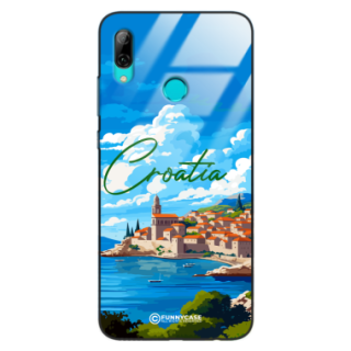 Etui Black Case Glass do HUAWEI Y7 2019 SUMMER PARADISE ST_PAR107