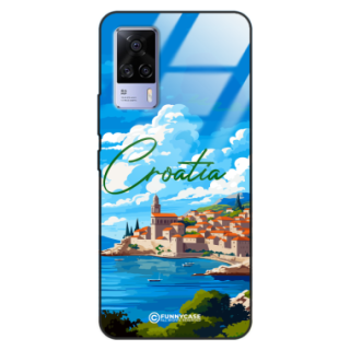 Etui Black Case Glass do VIVO S9E SUMMER PARADISE ST_PAR107