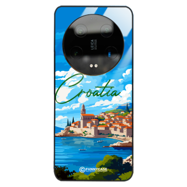 Etui Black Case Glass do XIAOMI 13 ULTRA SUMMER PARADISE ST_PAR107