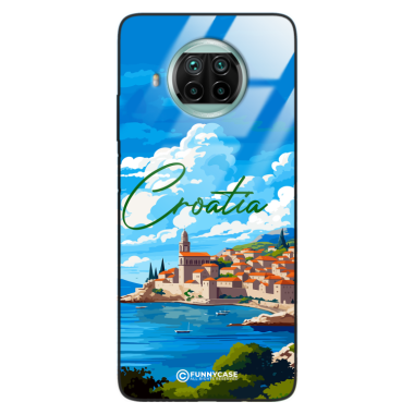 Etui Black Case Glass do XIAOMI MI 10T LITE SUMMER PARADISE ST_PAR107