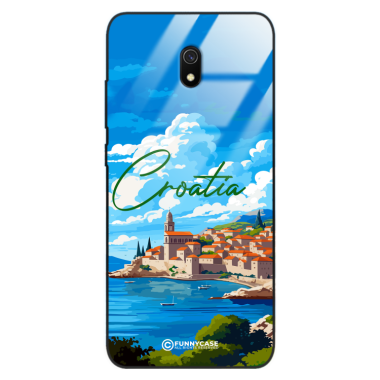 Etui Black Case Glass do XIAOMI REDMI 8A SUMMER PARADISE ST_PAR107