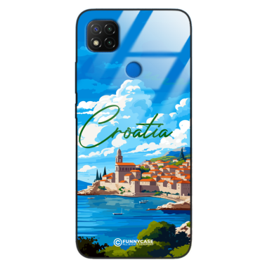 Etui Black Case Glass do XIAOMI REDMI 9C SUMMER PARADISE ST_PAR107