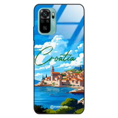 Etui Black Case Glass do XIAOMI REDMI NOTE 10 SUMMER PARADISE ST_PAR107