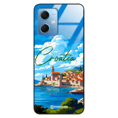 Etui Black Case Glass do XIAOMI REDMI NOTE 12 5G SUMMER PARADISE ST_PAR107