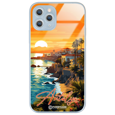 Etui Blue Case Glass do IPHONE 11 PRO SUMMER PARADISE ST_PAR101