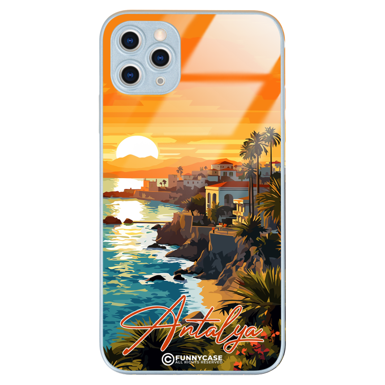 Etui Blue Case Glass do IPHONE 11 PRO MAX SUMMER PARADISE ST_PAR101